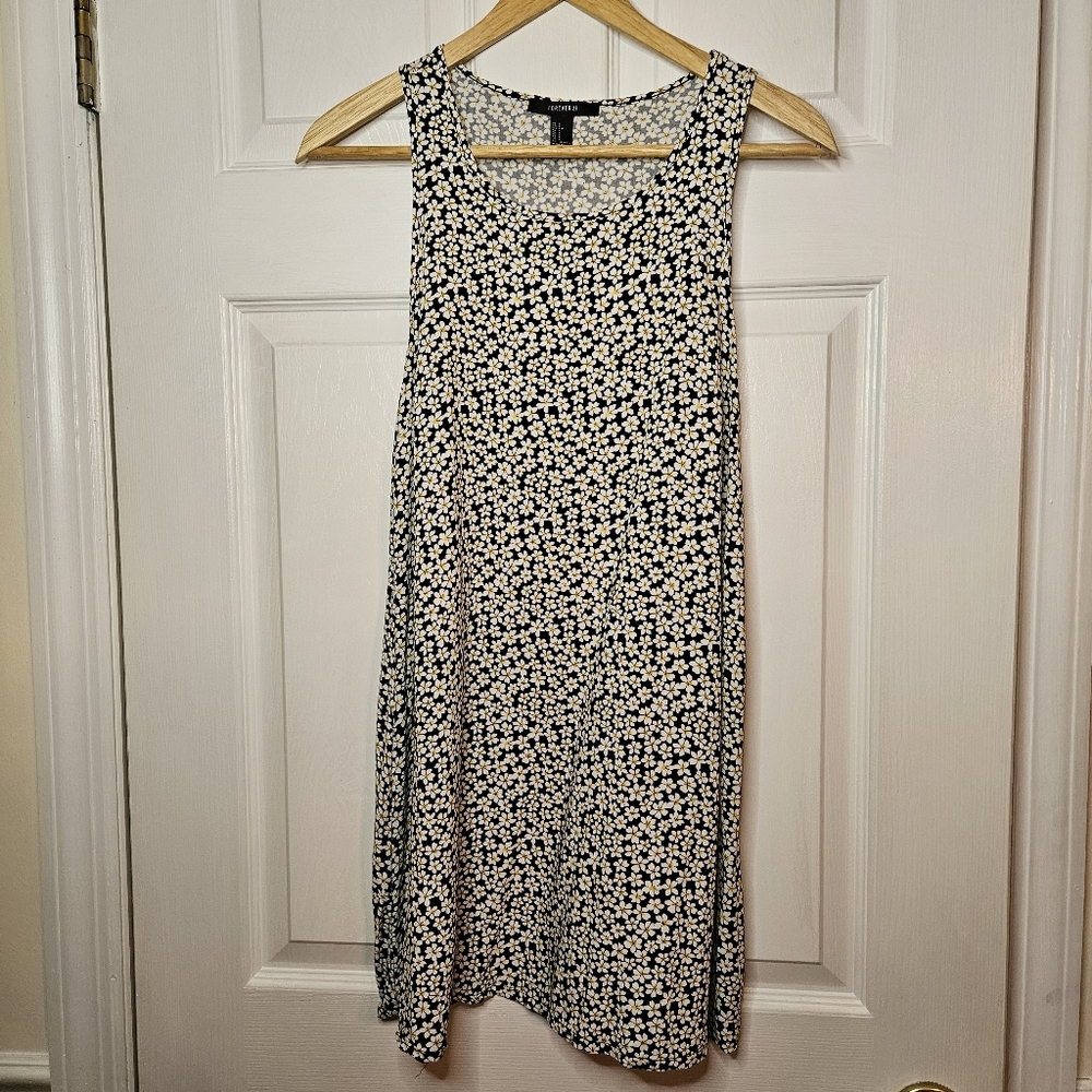 Forever21 Floral Sleeveless Mini Dress